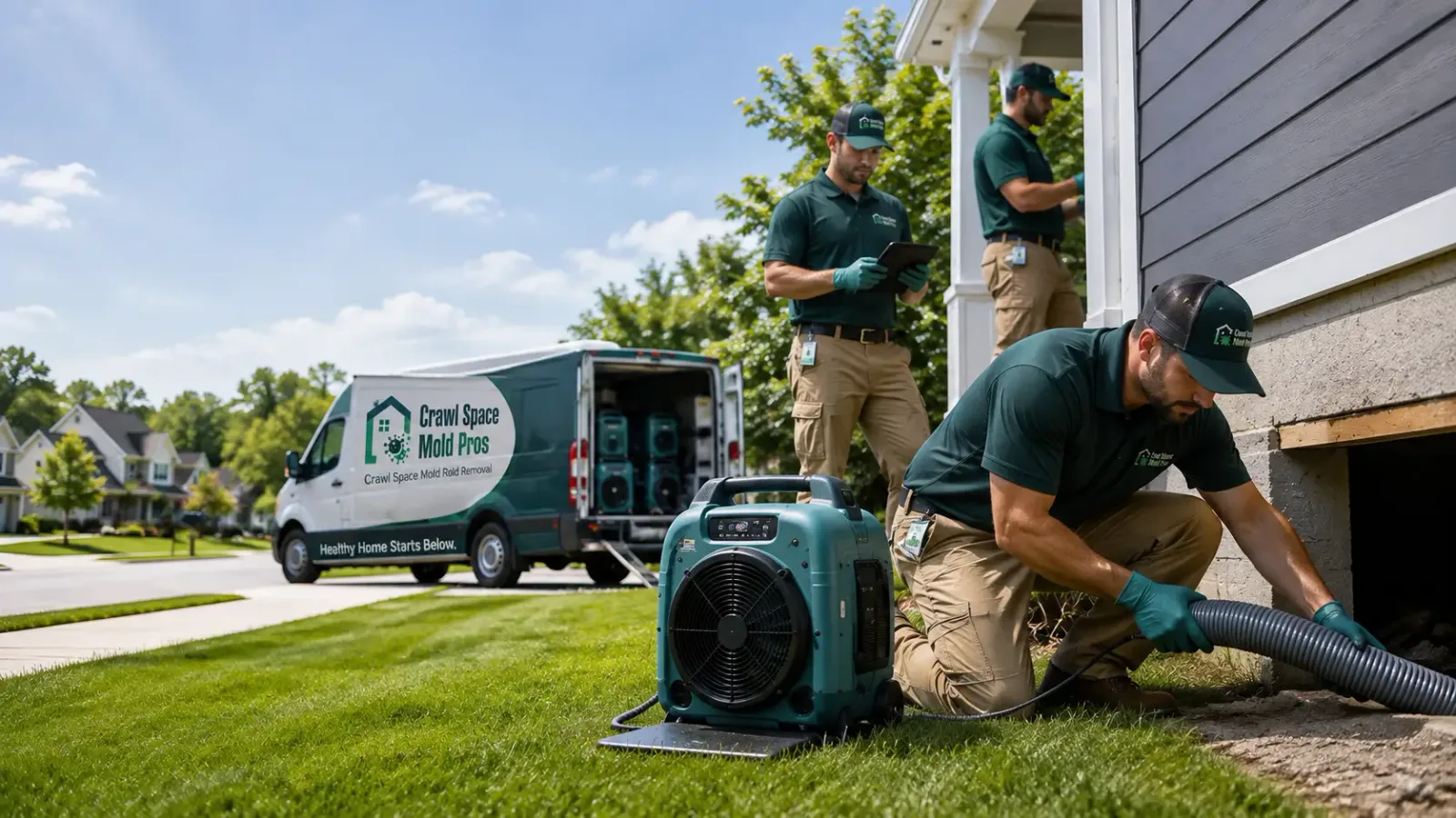 Crawl Space Mold Removal in Weaubleau, MO